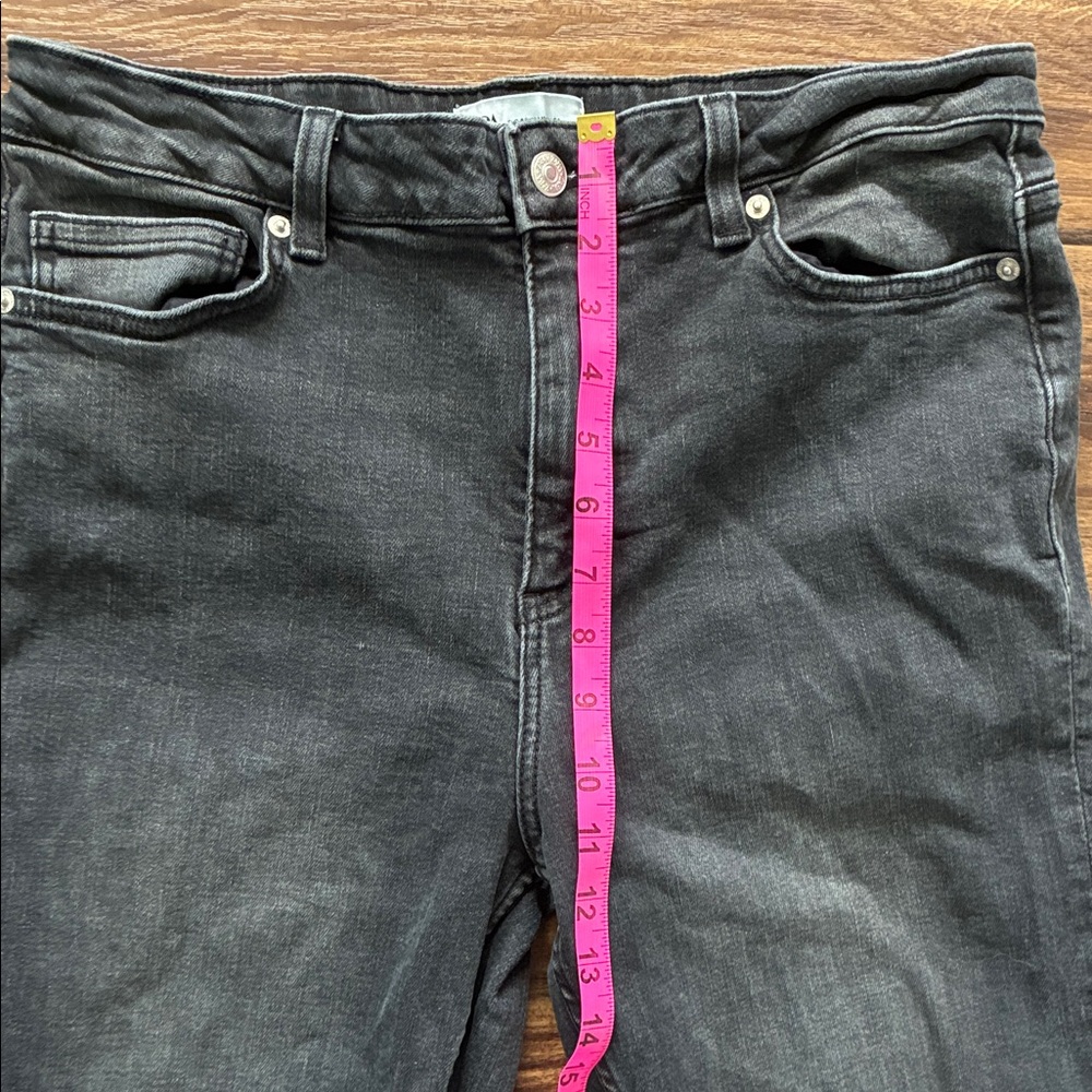 ZARA — Faded Black Women's Bootcut Jeans - Picture 2 of 5